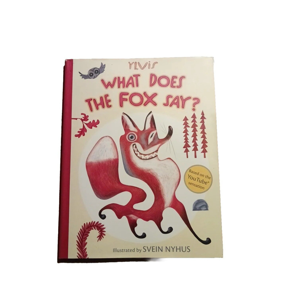What Does the Fox Say Hardcover Book Ylvis YouTube Oversize